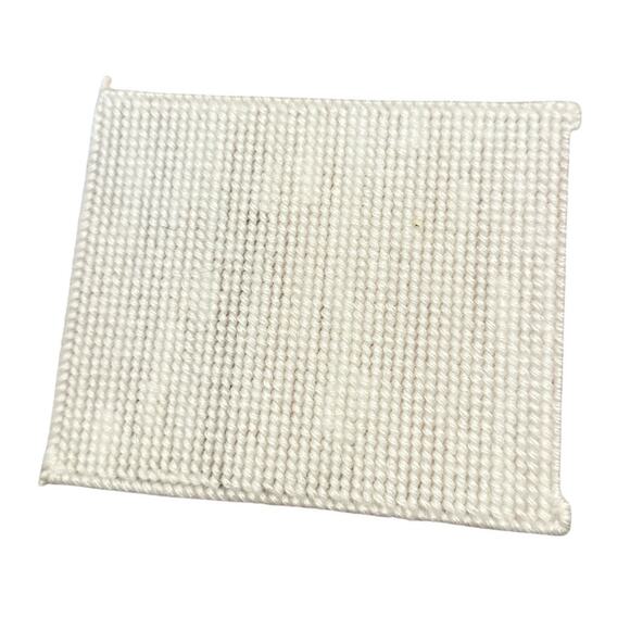 Vintage Handmade Needlepoint Crochet Doll Dresser Drawer Storage Decor Jewelry - Picture 7 of 8